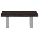 Basin Shelf Wall Mounted Steel and Solid Wood Oak 3302574