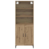 Highboard 2 pcs Artisan oak Engineered Wood 3403590