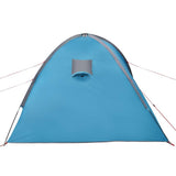 Family Tent Dome 8-Person Blue Waterproof 4009429