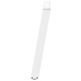 Dining Table Legs U-Shaped 2 pcs White 100x cm Steel 4012805