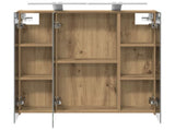 Bathroom Mirror Cabinet Artisan Oak 70 x 14.5 x 70 cm 889102