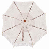 Macrame Parasol Cream 252.5 x 252.5 x 260 cm 42006470