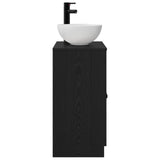 Bathroom Vanity with Sink Black 54 x 35 x 83 cm Engineered Wood 890115
