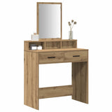 Dressing Table Artisan Oak 79 x 41 x 140 cm Engineered Wood 865144