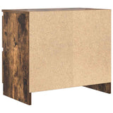 TV Cabinet Smoked Oak 60x35x54 cm Engineered Wood 861782