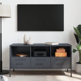 TV Cabinet Anthracite 100.5x39x50.5 cm Steel 843038