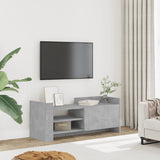 TV Cabinet Concrete Grey 100x35x40 cm Engineered Wood 848377