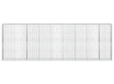 Gabion with 3.5 mm Wire and 5x10 cm Mesh 450x50x200 cm 3462867