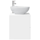 Wall-Mounted Sink Vanity White 49.5 x 44.5 x 66.5 cm 890302