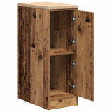 Garage Storage Cabinet Old Wood 30x51x85 cm Solid Wood Pine 860560