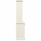 Highboard VIGO White 78x40x175 cm Solid Wood Pine 3188302