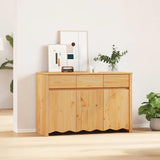 Sideboard Drammen Oak 114 x 43 x 75.5 cm Solid Pine wood 42003038