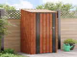 Garden Sheds Brown 103 x 86 x 200 cm Metal 42011296