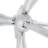 Folding Anchor with Rope Silver 3.2 kg Malleable Iron 94286