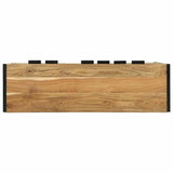 Sideboard Brown 100 x 30 x 75 cm Solid Acacia wood 374109