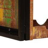 Wine Rack Brown 80 x 45 x 33 cm Solid Reclaimed Wood 4104759