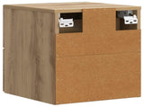 Wall-Mounted Bedside Cabinet Artisan Oak 33 x 34.5 x 40 cm 898483