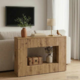 Console Table Artisan Oak 101 x 29 x 74 cm Engineered Wood 899885