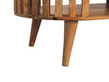 Solid Wood Ariella Coffee Table, 1 Shelf, Beige B2743P403108