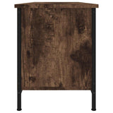 TV Cabinet Smoked Oak 102x35x45 cm Engineered Wood 826287