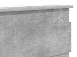 Headboard Concrete Grey Engineered wood 888128