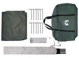 Camping Tarp Water-resistant Army Green 695 x 580 x 200 cm 42028598