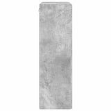 TV Wall Cabinet Wall-mounted Concrete Grey 59.5 x 31 x 100 cm 892372