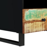 ZNTS Coffee Table 80x54x40 cm Solid Wood Reclaimed&Engineered Wood 351956