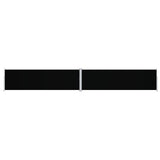 Retractable Side Awning Black 180x1200 cm 318072