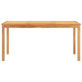 7 Piece Garden Dining Set Solid Wood Teak 3157932