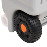 Wheeled Water Tank for Camping 75 L Grey 154412