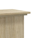 Plant Stand Sonoma Oak 33x33x100 cm Engineered Wood 852980