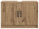 Bathroom Sink Cabinet UTRECHT Artisan Oak 59.5 x 31.5x 59 cm 897674