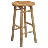 Garden Stool Natural 38 x 68 cm Bamboo 42028240
