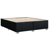 Bed Frame without Mattress Black Super King Fabric 3284511