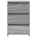Bed Cabinets 2 pcs Grey Sonoma 40x35x62.5 cm Engineered Wood 815174