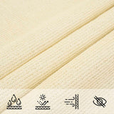 Sunshade Sail 160 g/m Cream 3.5x4.5 m HDPE 311186