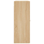 Wall Mounted Cabinets 2 pcs Sonoma Oak Engineered Wood 3197916