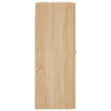 Wall Mounted Cabinet Sonoma Oak 69.5x34x90 cm 828455