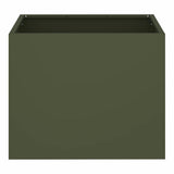 Garden Planter Olive green 50 x 32 x 40 cm Cold-rolled Steel 876353