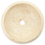 Sink 40x12 cm Marble Cream 142767