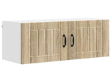 Wall Cabinet LUCCA Sonoma Oak 80 x 31 x 40 cm Engineered Wood 884936