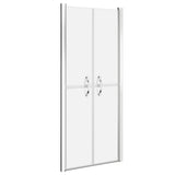 Shower Door Frosted ESG 81x190 cm 148794