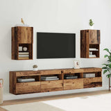 Wall-mounted TV Cabinets 2 pcs Old Wood 30.5 x 30 x 60 cm 882943