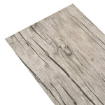 Non Self-adhesive PVC Flooring Planks 5.26 m² 2 mm Oak Washed 245163