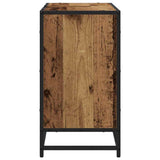 Bathroom Cabinet Old Wood 65 x 33 x 60 cm Engineered Wood 883634