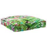 Cushion Floral Multicolour 80 x 80 x 12 cm Oxford Fabric 42001517