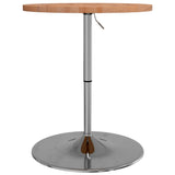 ZNTS Bar Table Ø60x90.5 cm Solid Wood Beech 3270630