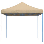 ZNTS Foldable Party Tent Pop-Up Beige 292x292x315 cm 4004914