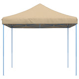 ZNTS Foldable Party Tent Pop-Up Beige 292x292x315 cm 4004914